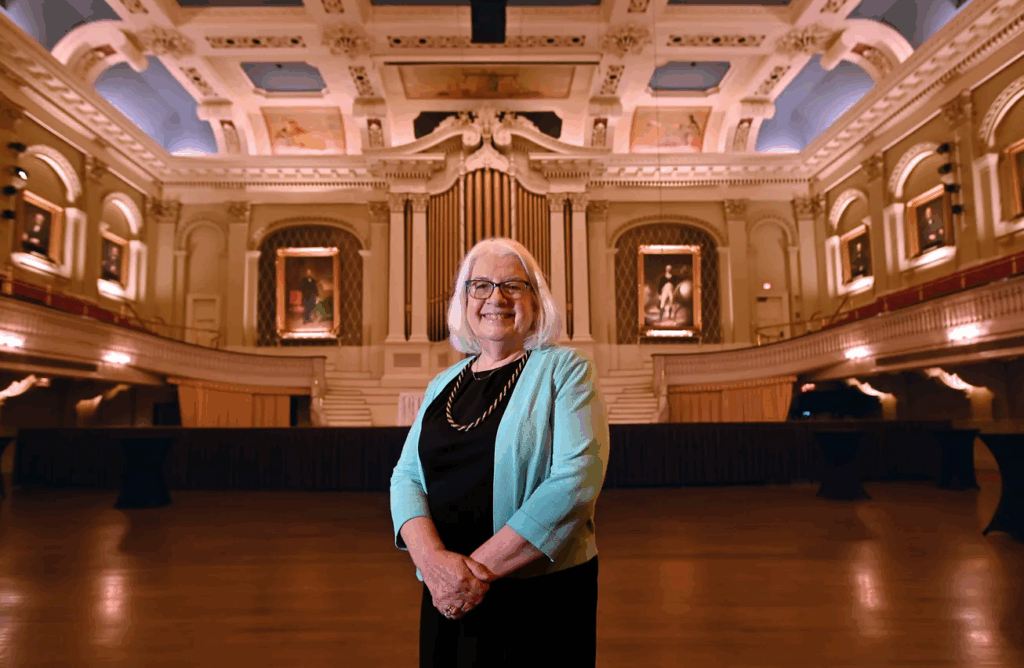 Telegram & Gazette: A final ‘Encore’: Executive Director Kathleen M. Gagne set to retire from Mechanics Hall